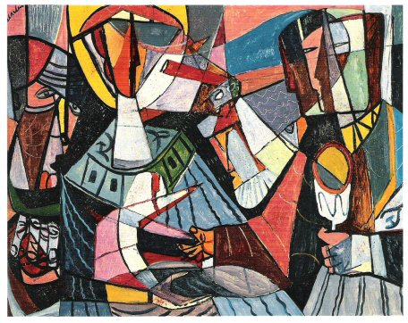 Romare Bearden, Adoration of The Wise Men, 1945.jpg