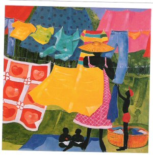 Jonathan Green, Colored Clothes, 1988..jpg