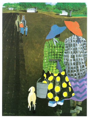 Jonathan Green, Family at Work ,1988..jpg