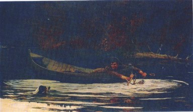 Hound and Hunter 1892 by Winslow Homer