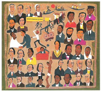 W.H.Johnson. Underground Railroad, 1945..jpg