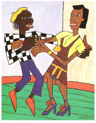 William H. Johnson, Jitterbugs (I) , 1940-1941..jpg