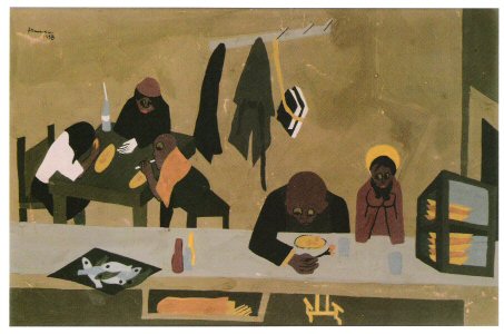 Jacob Lawrence, Harlem Diner , 1938..jpg