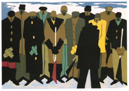 Jacob Lawrence, The Legend of  John Brown, Print 17..jpg