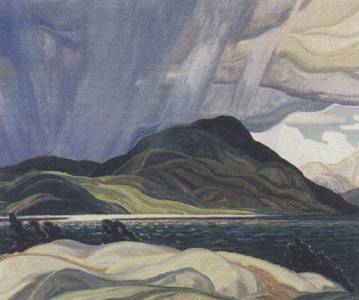 Lake Wabagishik- Franklin Carmichael , 1928. ( 1 & 3 stars ).jpg