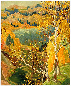 October Gold - Franklin Carmichael , 1922. (1 & 3 stars ).jpg