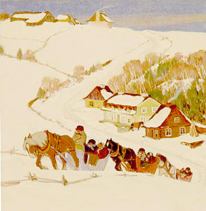 Clarence Gagnon,Honfleur. 3 stars..jpg