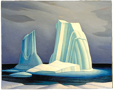 Icebergs, Davis Strait 1930 by Lawren Harris