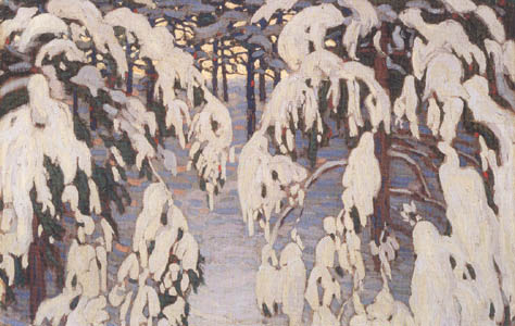 Snow 1917 by Lawren Harris