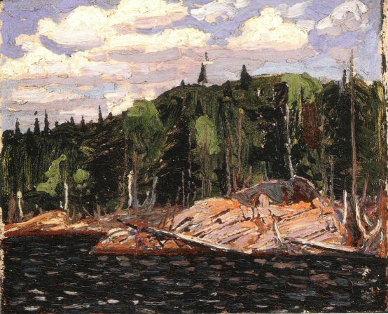 T.Thomson, Lakeside, Spring, Algonquin Park, spring 1915.jpg