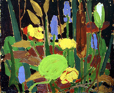 Tom Thomson , Water Flowers.2 stars..jpg