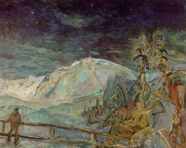 Moonlight at Lynn- F.H. Varley , 1933. ( 2  stars ).jpg