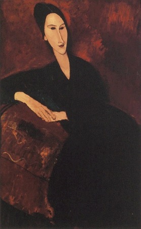 Anna Zborowska by Amedeo Modigliani