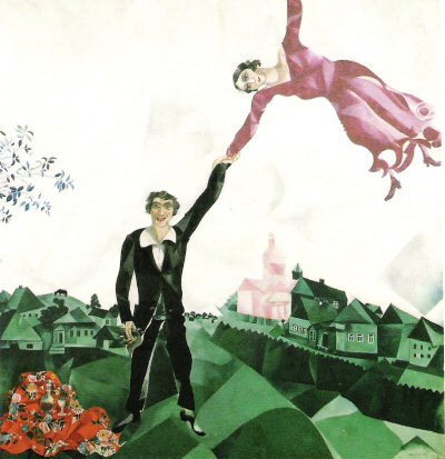 Marc Chagall, The promenade , 1917.jpg