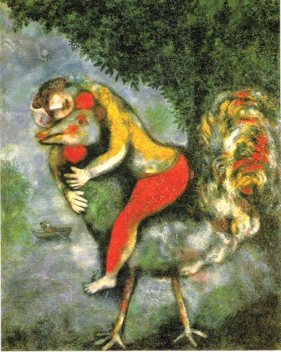Marc Chagall, The rooster , 1929.jpg