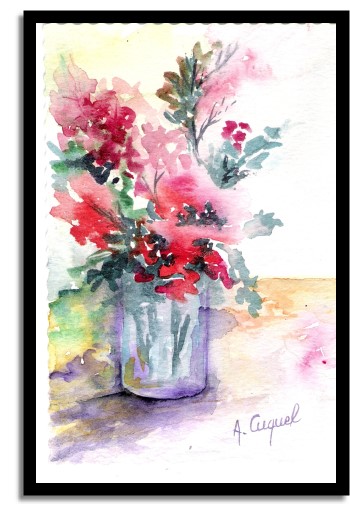 Bouquet de Fleurs by Anne Cuquel
