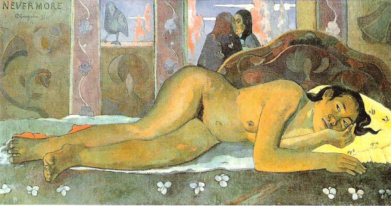 Paul Gauguin, Nevermore , 1897.jpg