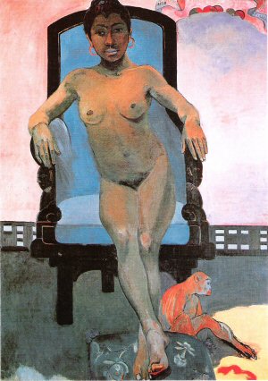 Paul Gauguin, Portrait of Annah the Javanese . 1893-1894..jpg