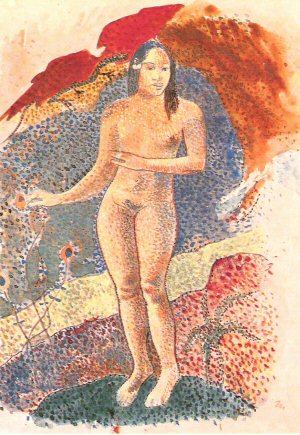 Paul Gauguin,Tahitian woman. c. 1892.jpg