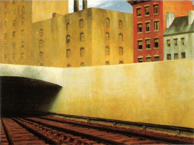 Edward Hopper , Approaching a city, 1946. 002.jpg