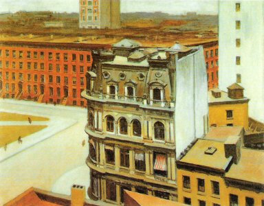 Edward Hopper ,The city , 1927..jpg