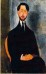 Leopold Zborowski 1919 by Amedeo Modigliani