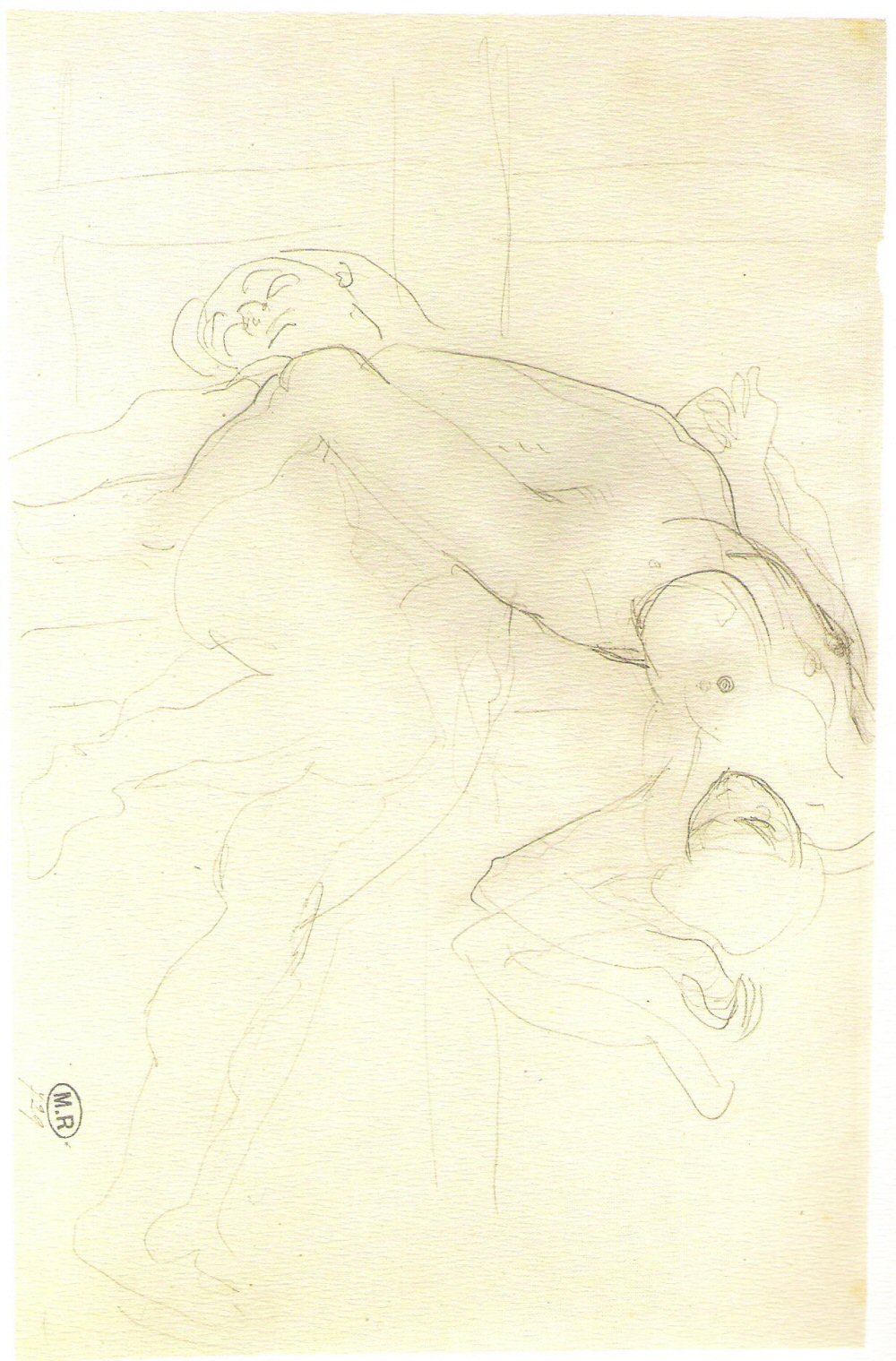 Couple Saphique Alonge , corps en travers.jpg