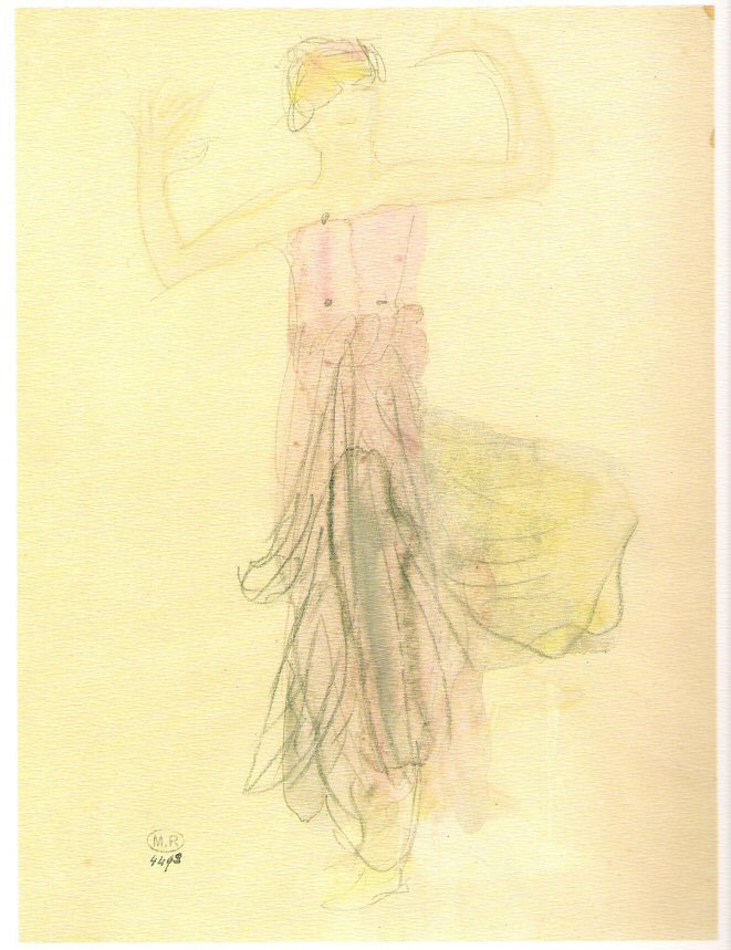 Danseuse Cambodgienne de face, dite le printemps.jpg