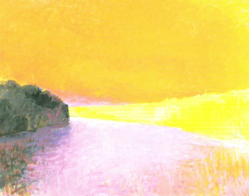 Wolf Kahn, Hot Summer  , 1990..jpg