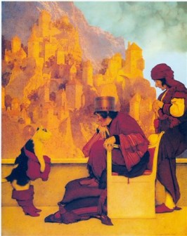 Puss in Boots 1913 by Maxfield Parrish