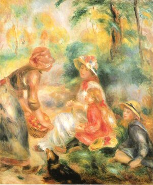P.A. Renoir, Apple Vendor , 1889..jpg