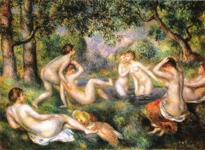 P.A. Renoir, Bathers in Forest, 1897..jpg