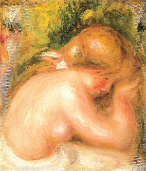 P.A. Renoir, Perfile Torso of Young Girl..jpg