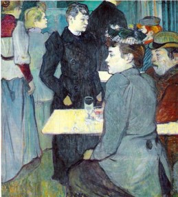A Corner of the Moulin de la Galette 1892 by Henri de Toulouse-Lautrec