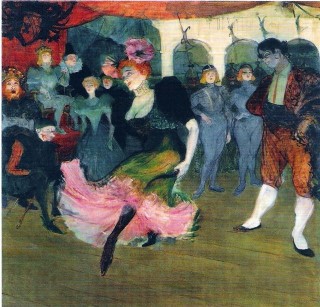 Marcelle Lender Dancing the Bolero in Chilperic 1895-1896 by Henri de Toulouse-Lautrec