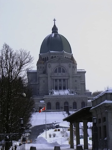 Oratorio St-Joseph in Winter - Montreal, Canada