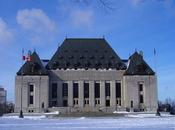Canada's Supreme Court in Winter - Ottawa, Canada
