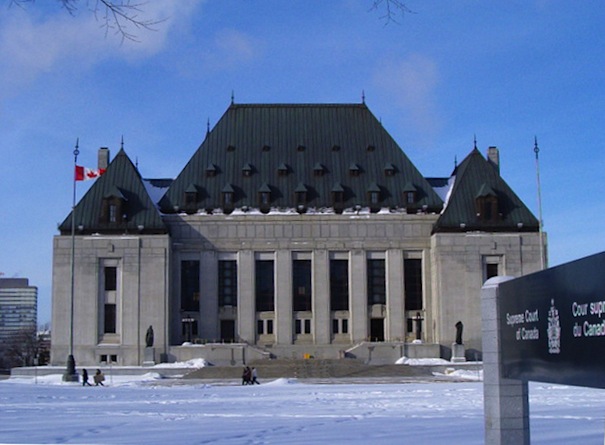 Canada's Supreme Court in Winter - Ottawa, Canada