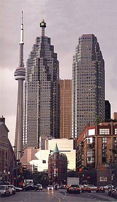 Flat Iron, Rain - Toronto, Canada