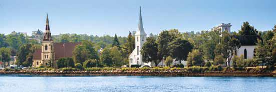 Three Churches, Mahone Bay