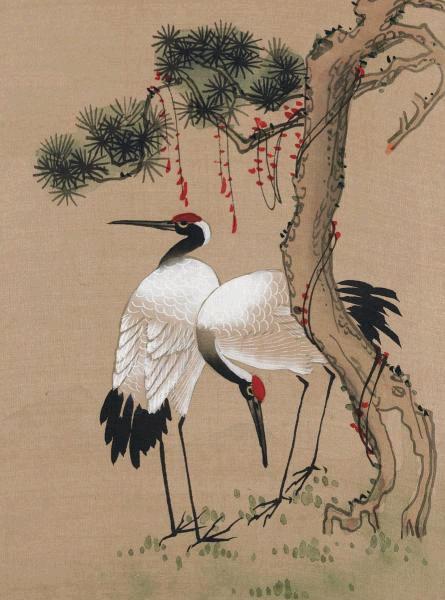 Two Cranes  