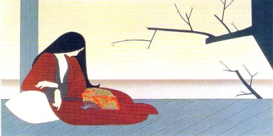 Madame Butterfly 1980 by Will Barnet
