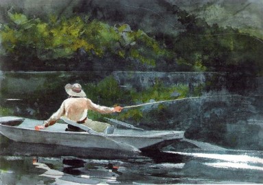 Casting Number Two 1894 by Winslow Homer