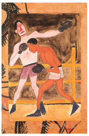 W.H.Thomson. Joe Louis and Unidentified Boxer, 1939-42..jpg
