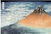 Mount Fuji in Clear Weather by Katsushika Hokusai