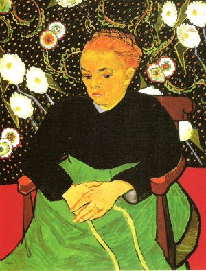 Vincent van Gogh, La Berceuse ( Augustine Roulin) 1889.jpg