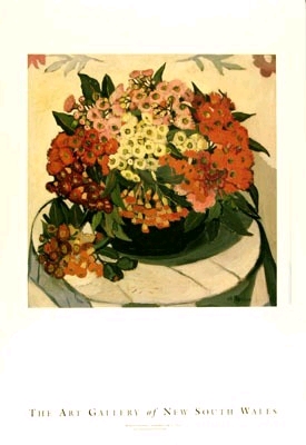 Australian Gum Blossoms 1928 by Margaret Preston