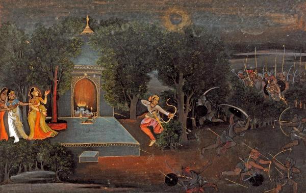 Illustration To The Ramayana